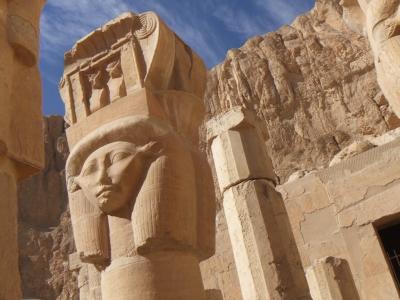 2009年12月エジプト(11) ハトシェプスト女王葬祭殿６／７