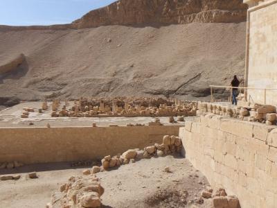 2009年12月エジプト(12) ハトシェプスト女王葬祭殿７／７