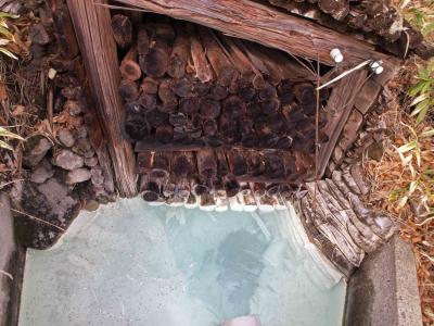 コバルトブルーの鉱泉が湧く廃墟「石津硫黄鉱山跡」探検記