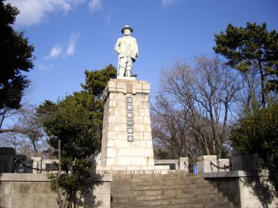 銅像山（浅野総一郎）からの横浜の風景