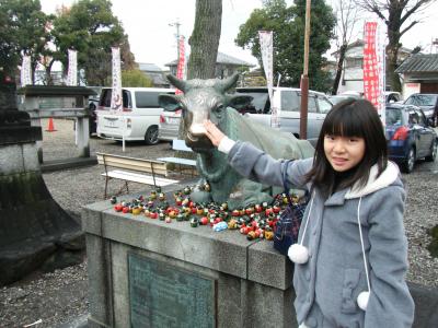 上野天満宮へ初詣♪