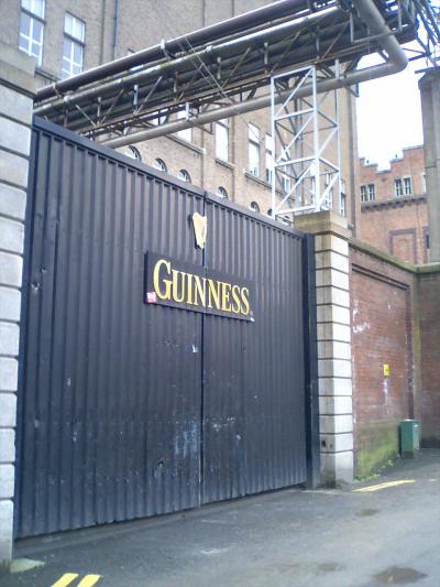 ギネスビールの工場を見学してきました