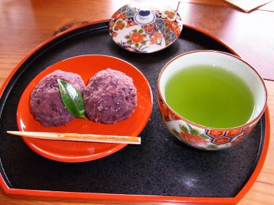 稲葉本家内　お茶の一時