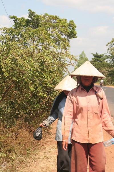 カンボジアの旅　−１０　ノスタルジックな道を「プノンペン」へ