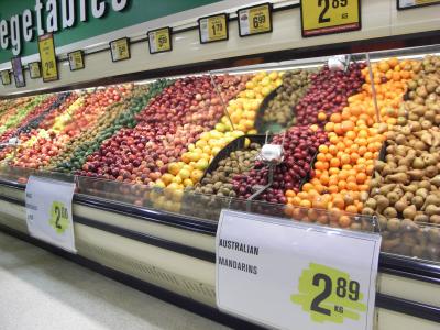 ニュージーランドのスーパーマーケット