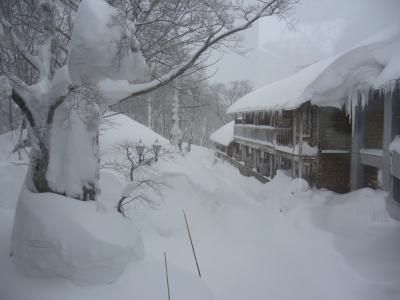 湯煙の酸ヶ湯温泉@八甲田ホテル