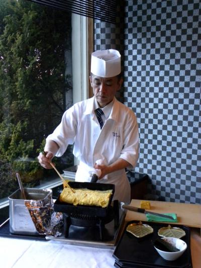 ０５．成人式の三連休のエクシブ山中湖　エクシブ山中湖 日本料理花木鳥のこだわりヘルシー膳の朝食