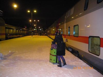 クラッチのフィンランド旅行　其の三　サンタクロースエキスプレスでタンペレへ