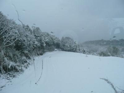 大雪の山陰本線　（１８きっぷ山陰の旅３）