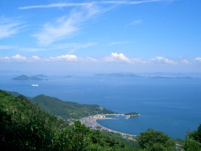“多島海”の眺望　 香川県 紫雲出山