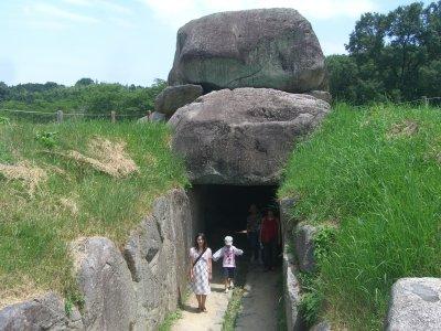 奈良飛鳥　石舞台古墳