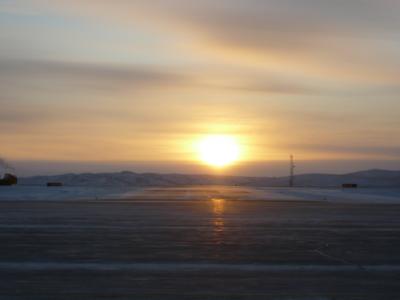 2010年1月　カナダ・韓国旅行　その２７：北極圏の空港