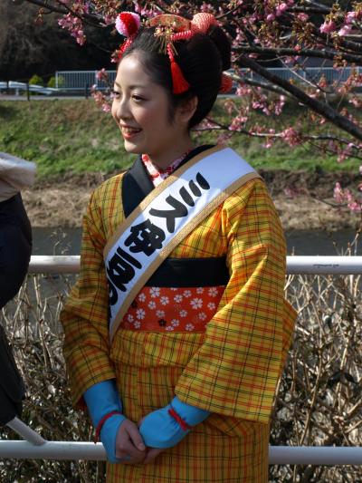 一足早い春を探しに河津桜　