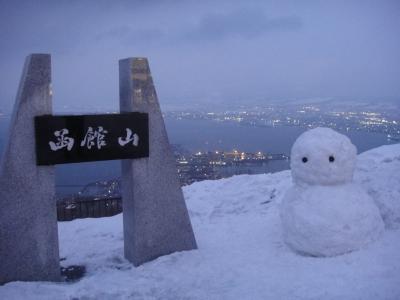 雪を求めて函館旅行