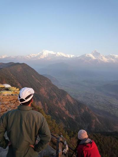 サランコットで朝日を見た。
