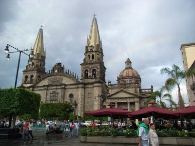 メキシコ高原の旅（4日目　テキーラツアーの出発地）