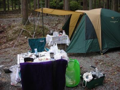 晩秋キャンプ　in　美山②