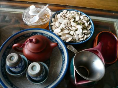 ３月の台湾で食べ歩き、茶芸館巡り(1)-台北、猫空編
