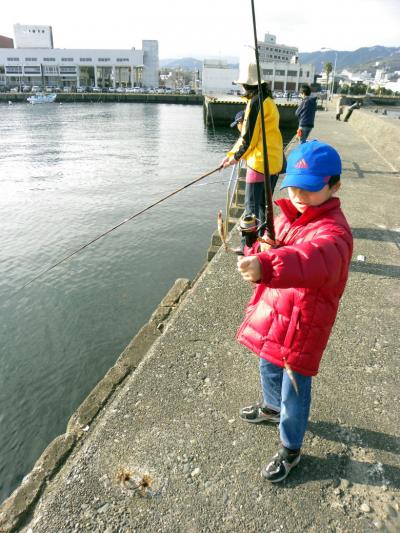 ０８．東急ハーヴェストクラブ伊東　湯どころ伊東の朝市の朝食　伊東港での魚釣り