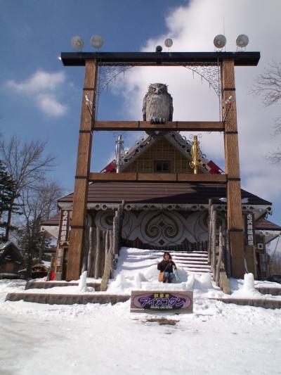 冬の阿寒湖温泉へ～≪アイヌコタン≫