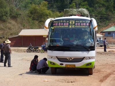 中国・西双版納からラオス越境の旅（2）～国境を越えてボーテンで昼食