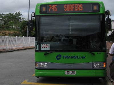 一人旅 ブリスベンからサーファーズパラダイスへ