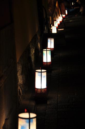 京都東山「花灯路２０１０」