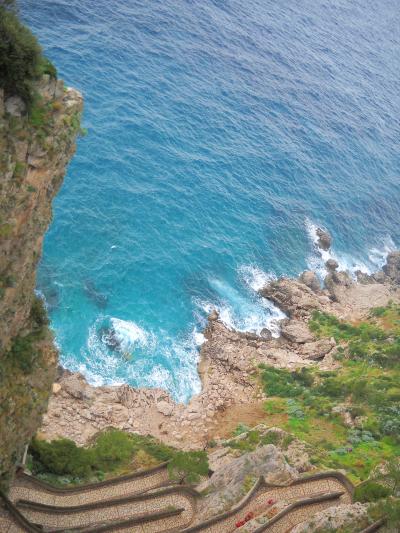 南イタリア一人旅★暴風雨のカプリ島