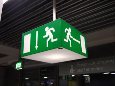 ドイツの非常口さんたち Dr. Exit in GERMAN