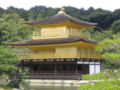久しぶりの投稿　息子と京都へ　−金閣寺ー