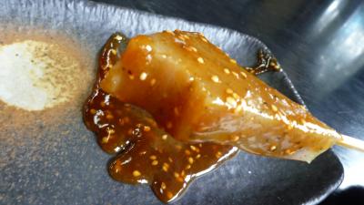 小田原城に行ったら、みそおでんだ。