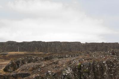 アイスランド旅行～レイキャヴィーク③　２大陸をまたぐ瞬間！！シンクヴェトリル国立公園