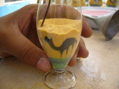 カイロ砂細工職人