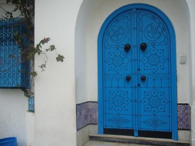 チュニジア④青の街角シディブサイド