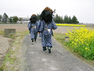 春を呼ぶ　ふるさとの行事　今鉾の獅子舞