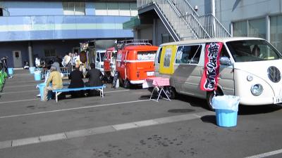 神奈川県　横浜　移動販売たこ焼き、ホルモン味噌焼きそば　中古車オークションセンター