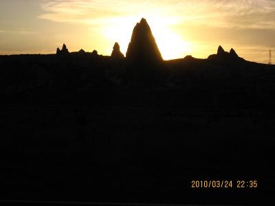 バイクで周遊　カッパドキア