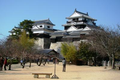 菜花咲く伊予へ(4) 四国最大の名城、松山城 ～2010年2月～