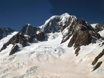 (5)  Franz Josef Glacier でAir Safaris のセスナ遊覧飛行　-  Westland National Park, NZ 