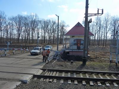 2010.3ウクライナ旅行19-キエフ，オデッサ間列車の旅　2 KozyatynからRudnycja
