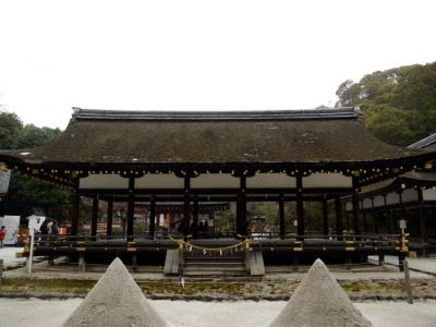 １６．春休みの京都の世界遺産を巡る旅　５／１７ 世界遺産 上賀茂神社（賀茂別雷神社 かもわけいかずちじんじゃ）その１