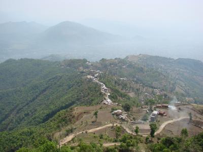ネパールの自然と人々。　サランコットとメトラン村