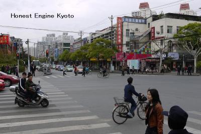 上海の生鮮食品市場