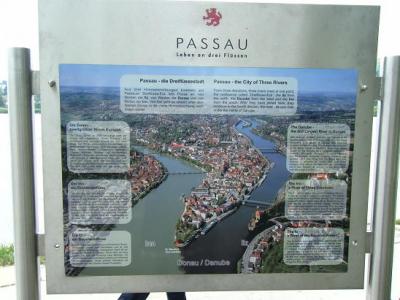 ３つの川が出会う街　Passau（パッサウ）