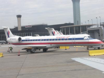 ＡＡ　エコノミークラス　シカゴ→デトロイト　搭乗記