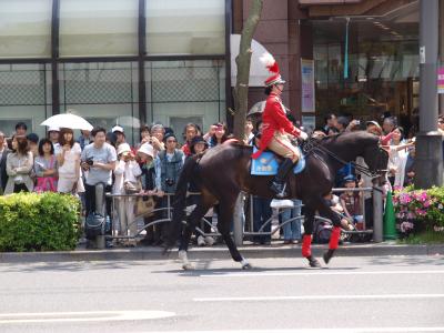 銀座 柳 まつり ゴールデン　パレード　前座