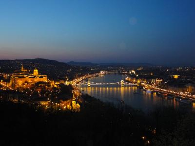 中欧4カ国　7日目　ブダペストの夜景
