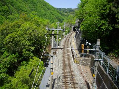 長野県　ＪＲ飯田線　秘境駅「田本」から「温田」まで-ウォーキング