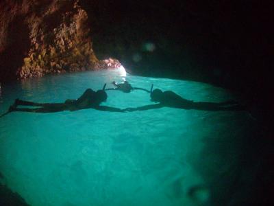 ２０１０　沖縄　　2　青の洞窟
