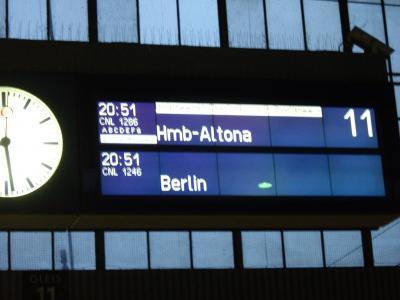 2010年5月ドイツ　寝台列車CNLカペラ号でミュンヘンからベルリンへの旅